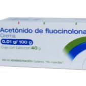 Acetónido de Fluocinolona 0.1g/100g Crema 40gr