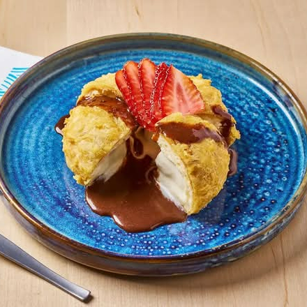 Tempura Helado Chocolate – Helado Frito de Vainill