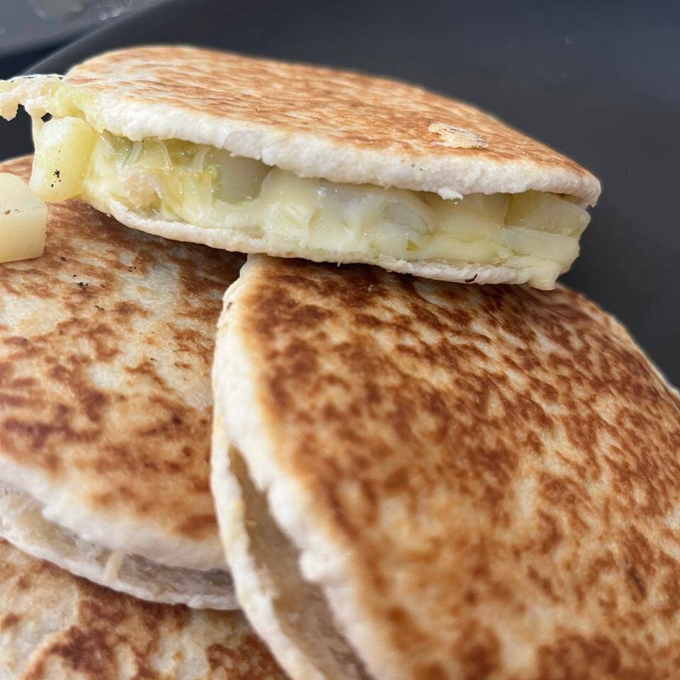 Gordita de Papas Verdes con Queso