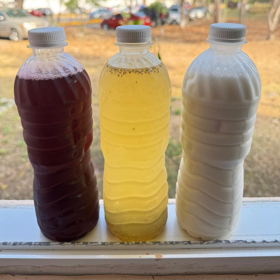 Agua Fresca Medio Litro, Limón con Chia