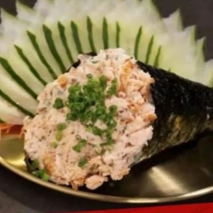 Arroz, Salmão grelhado, Cream Cheese, e cebolinho
