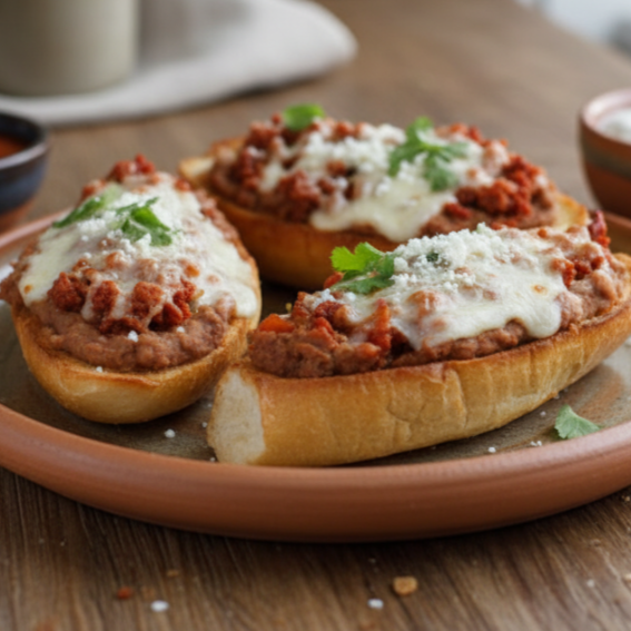 Molletes Longaniza