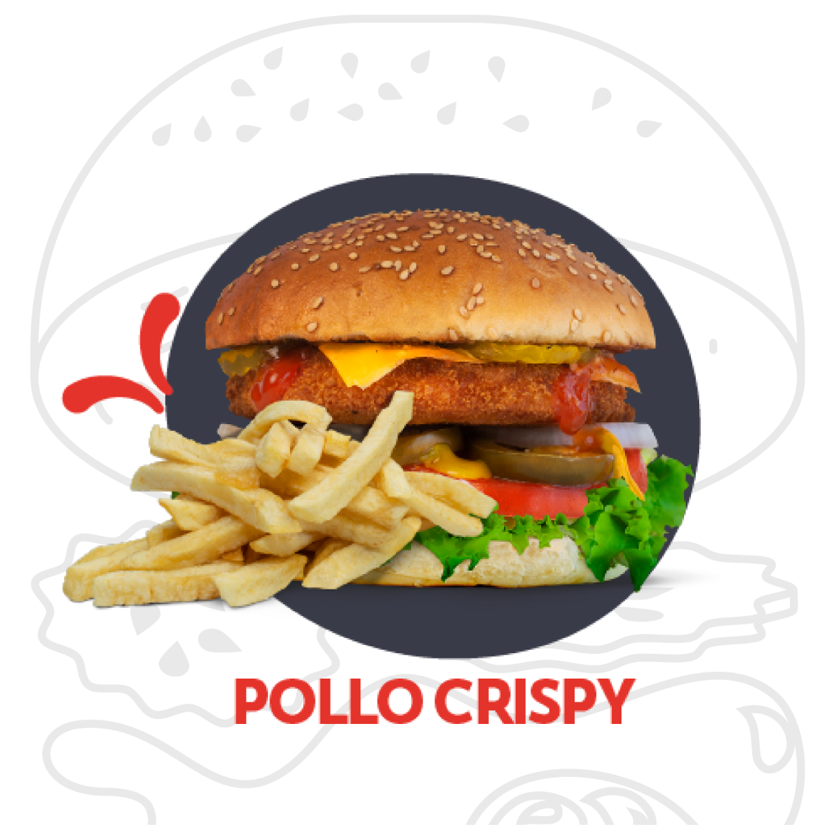 Pollo Crispy Burger