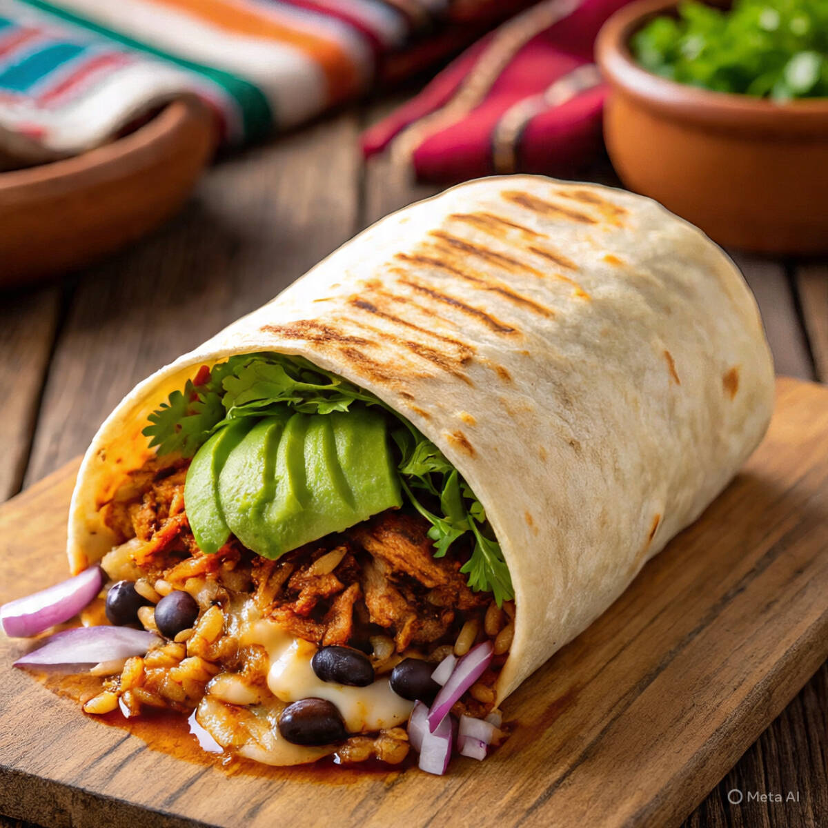 Burrito de Cochinita Pibil