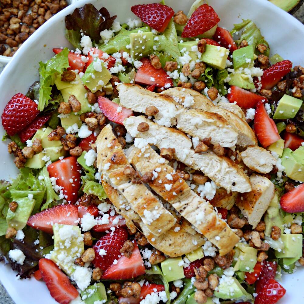 Ensalada de Fresa grande