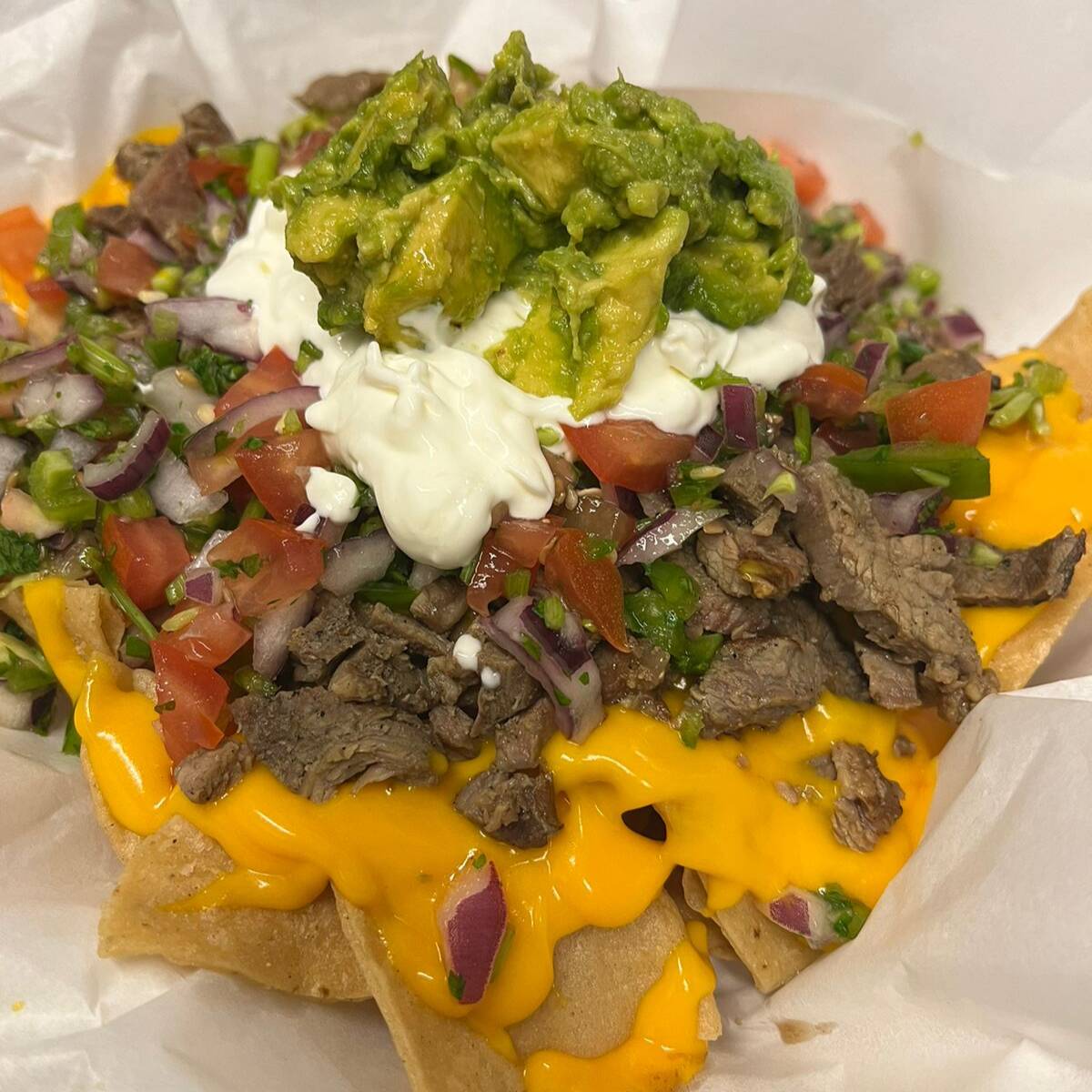 Nachos con Carne
