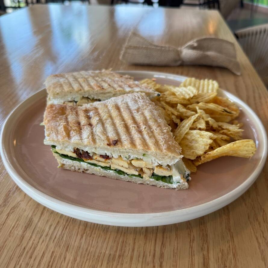 Mediterranean Chicken Melt