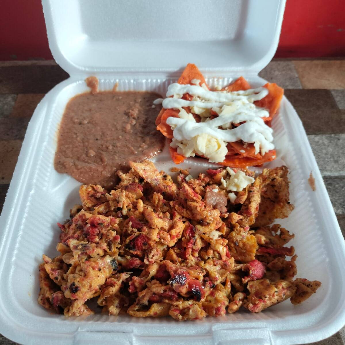 Huevos con Chorizo