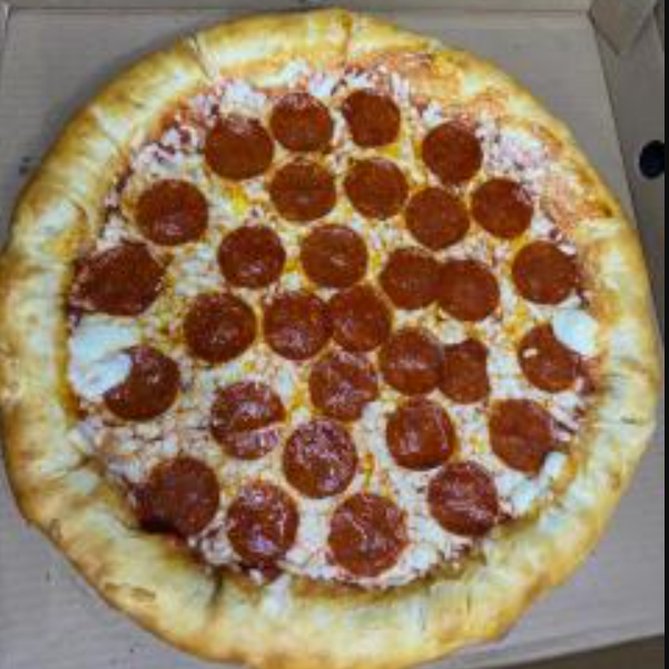 Pizza de Peperoni con Orilla Rellena Extra Grande