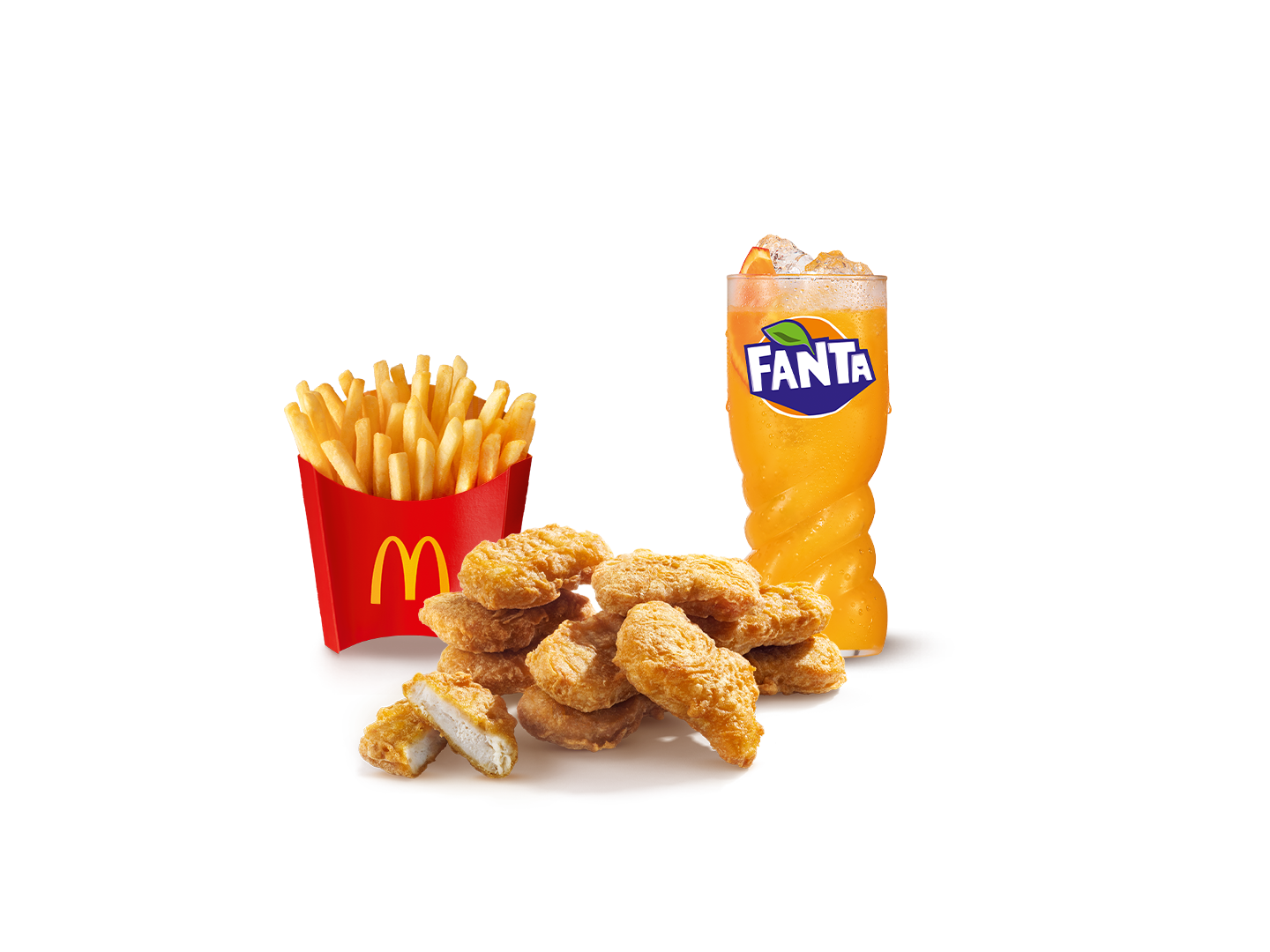Combo mediano 10 McNuggets