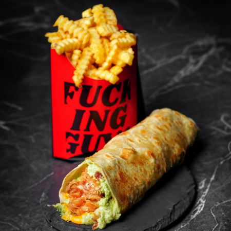 Basic Wrap (Wrap + Papas)
