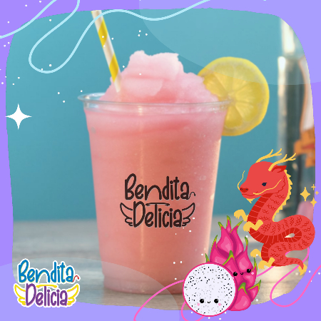 Dragon Fruit Pink Lemonade Delicia 16 Oz