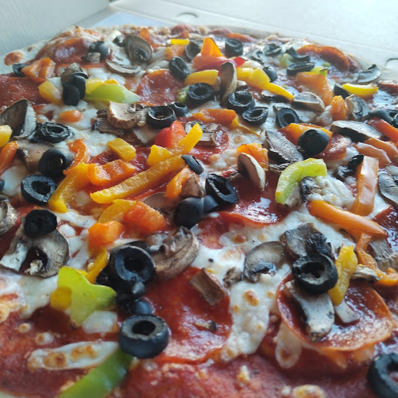 Pizza. Suprema hawaiian. Gde 35 cm. 8 reb.