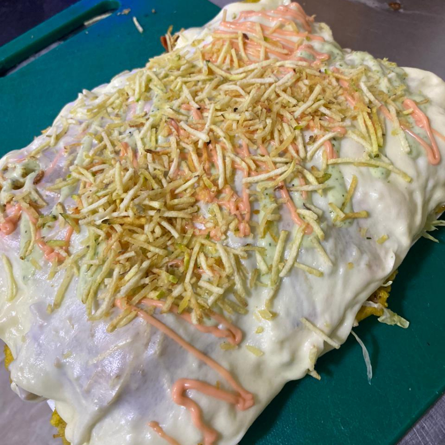Patacón con Todo Doble