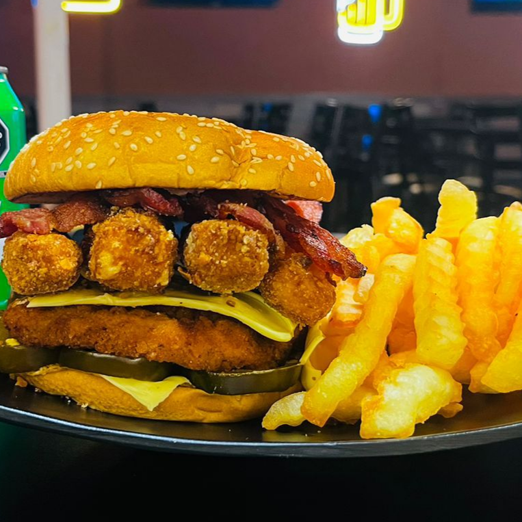 Hamburguesa Pollo Nuda