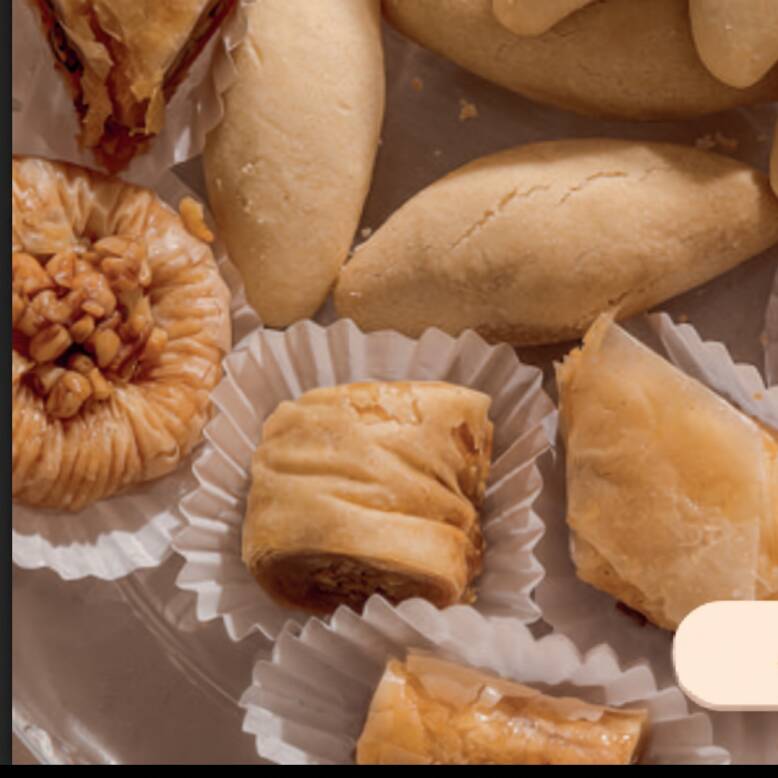 Dulces Árabes con Nuez y Miel 5 pzas