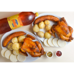 Combos 1 2 Pollos Asados y 1 Gaseosa 1.5 L