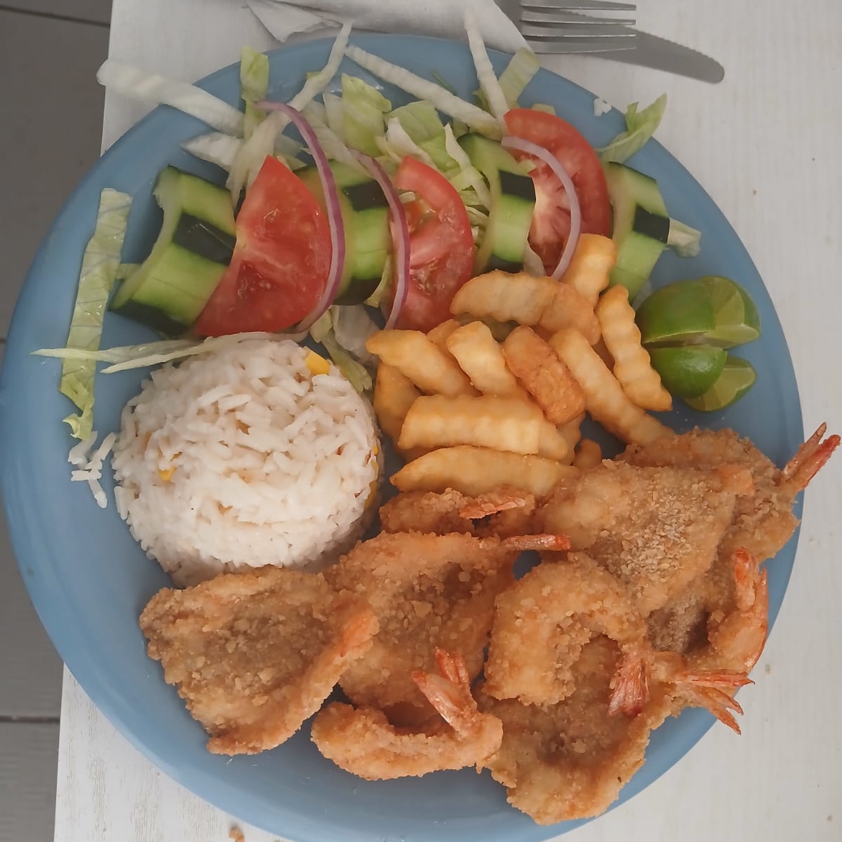 Camarones Empanizados