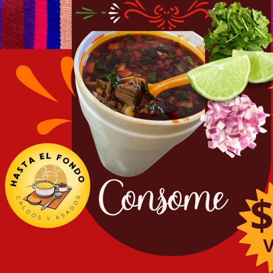 Consome con Birria