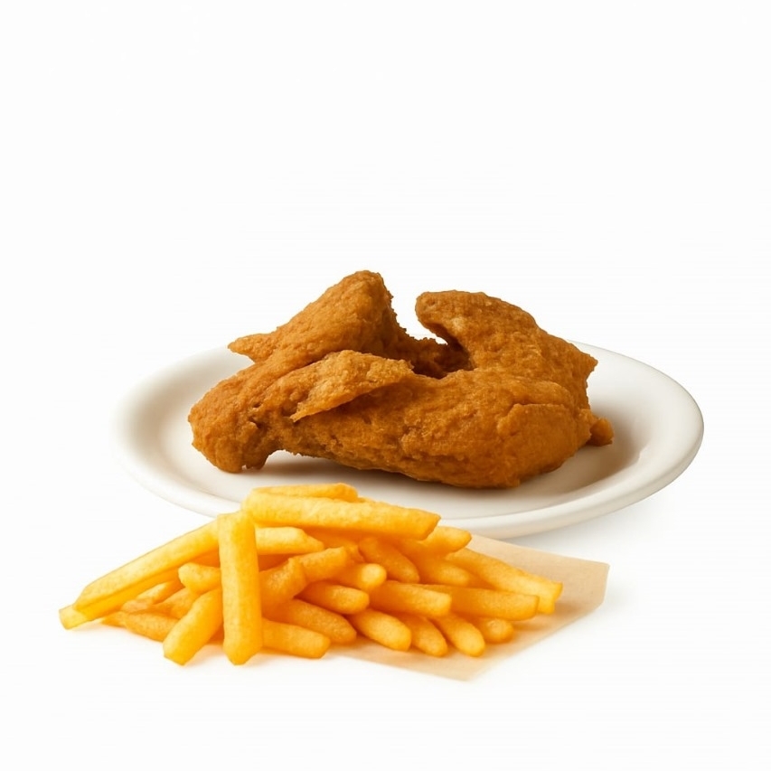 1/4 Pollo Broaster