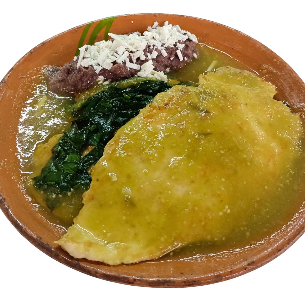 Pollo Con Espinacas