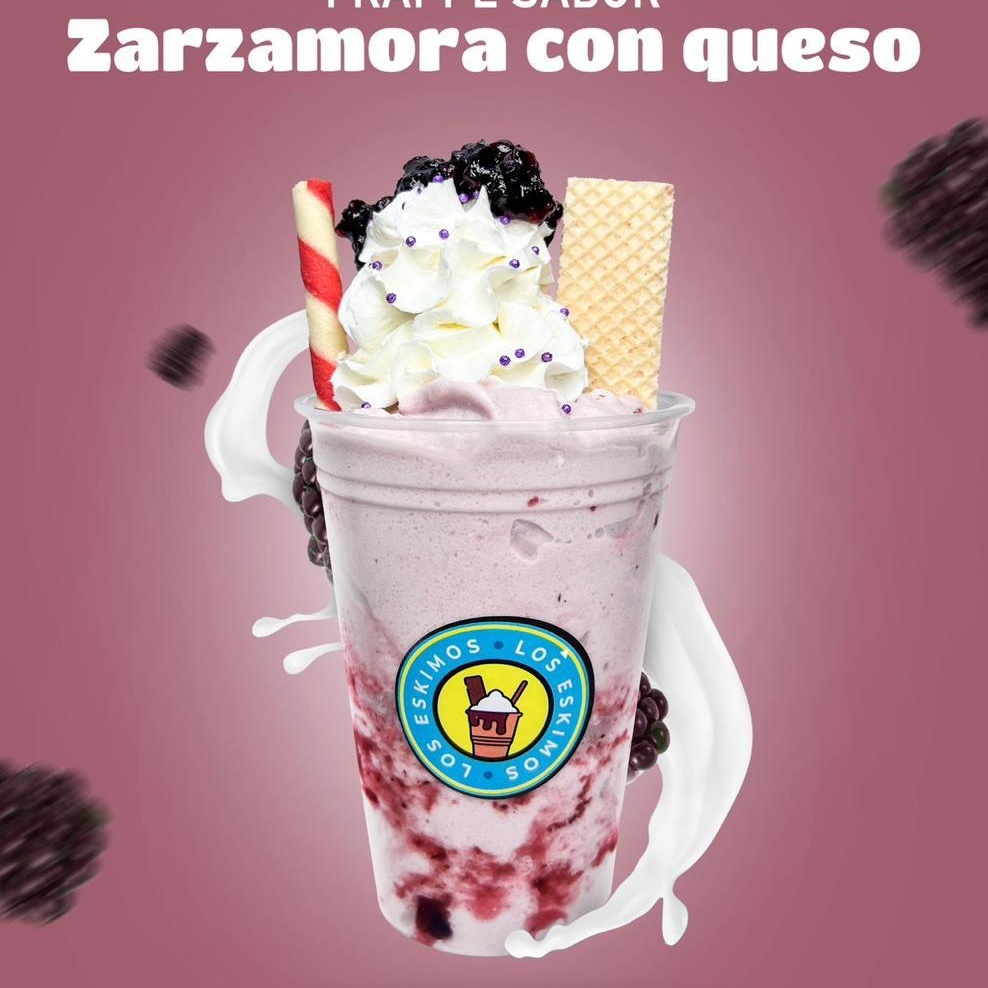 Frappe de Zarzamora con Queso