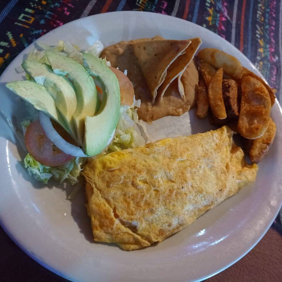 Omelette con Chorizo