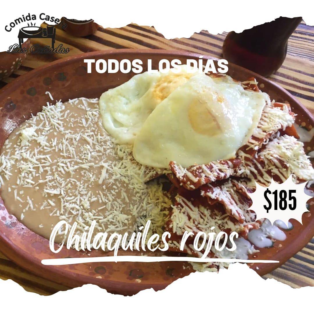 Chilaquiles Rojos + Agua Fresca