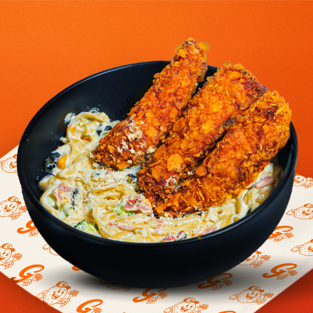 Pasta Alfredo con Complemento