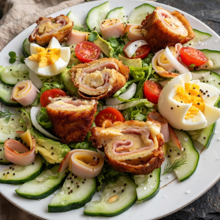 Ensalada de Cordon Bleu