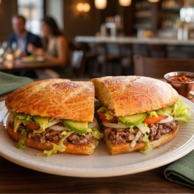 Torta De Carne Asada