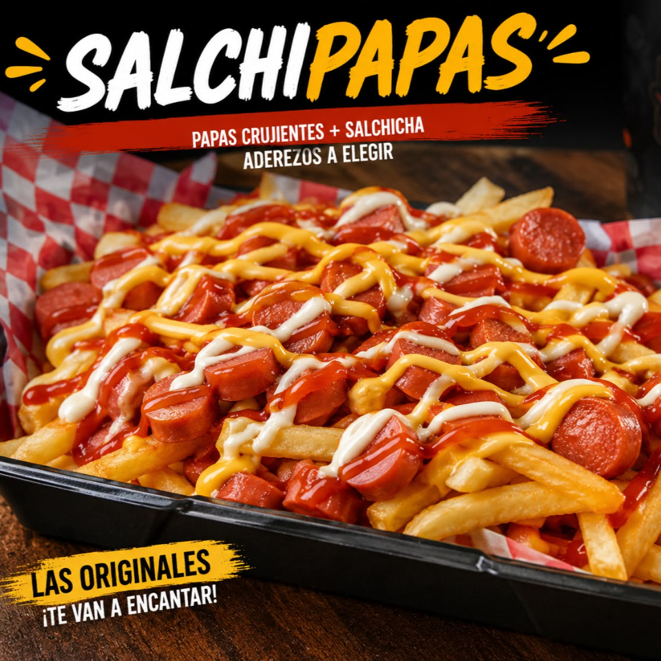 SALCHIPAPAS (CHICAS)