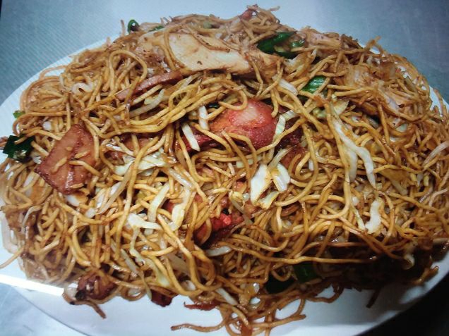 Chop Suey Seco con Lechón