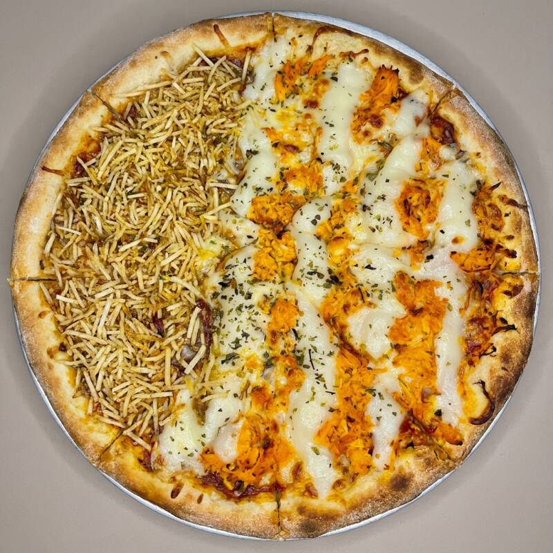 Até 2 sabores por pizza
