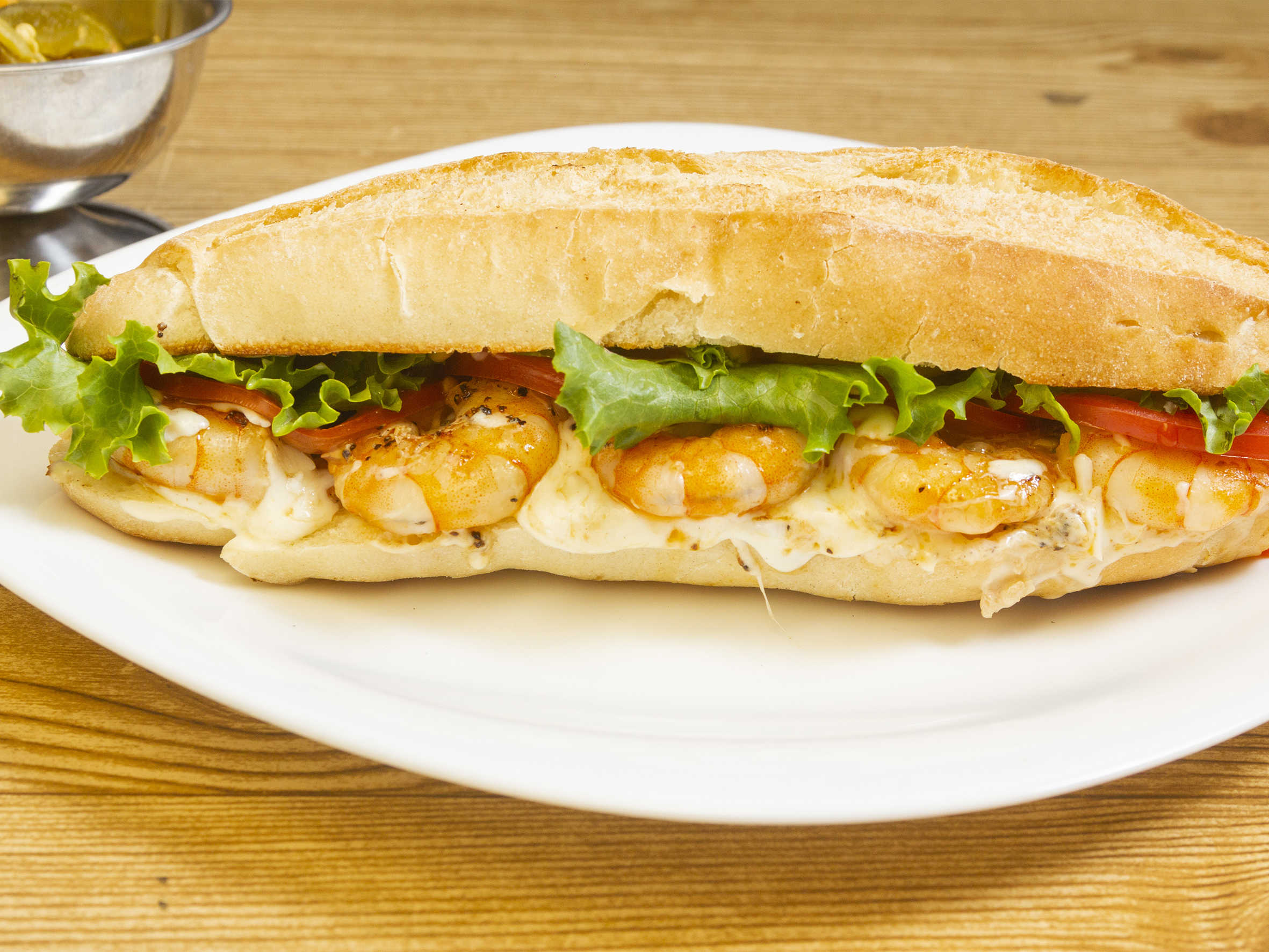 Lonche de Camarón