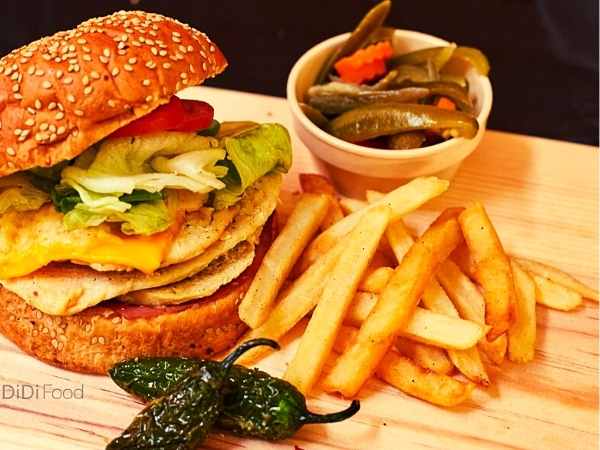 Santa Fe de Pollo Burger