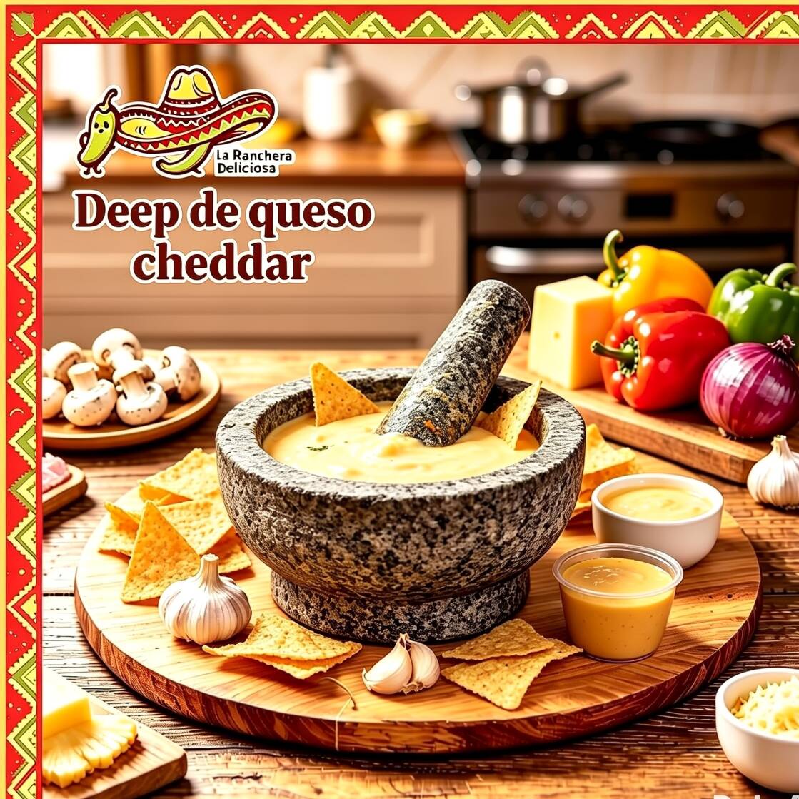 Dip de Queso Cheddar