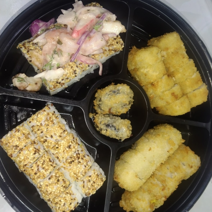 Promo mix 30 Makis ( 3 sabores ) frio y caliente