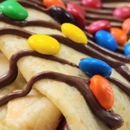 Crepa chocolate m&m
