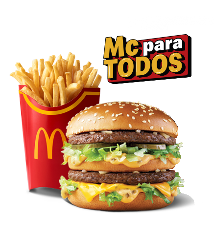 Big Mac + Papas Grandes