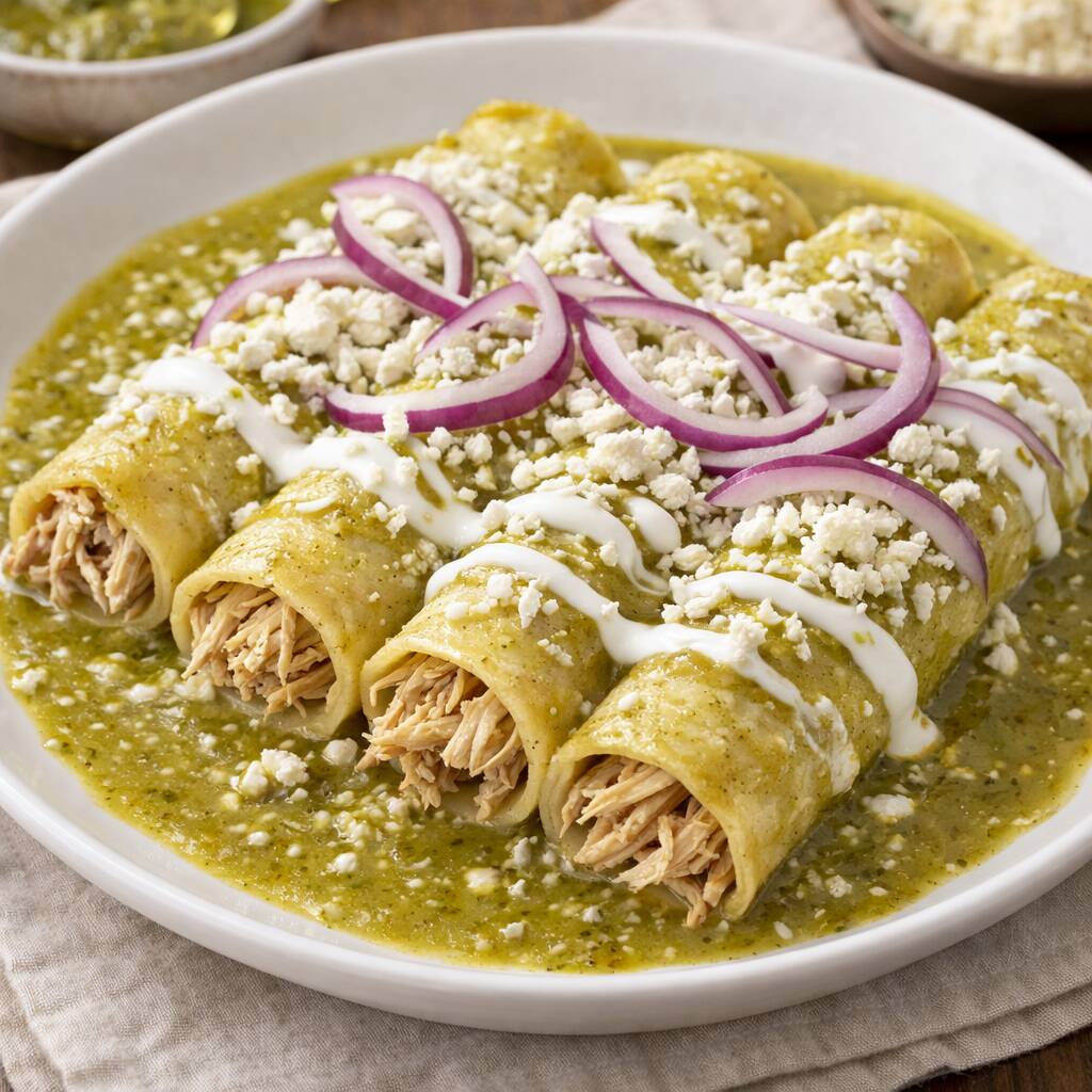 ENCHILADAS VERDES