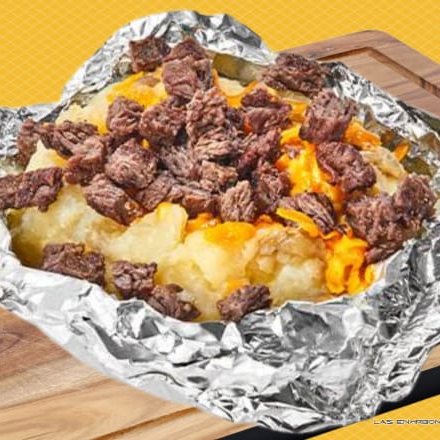 Papa Rellena de Arrachera