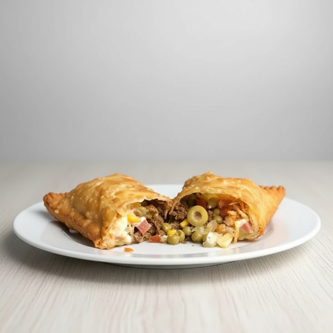 O tamanho perfeito para matar aquela fome da tarde! Frito na hora, com a massa sequinha e muito recheio de ponta a ponta. Escolha o seu sabor favorito!