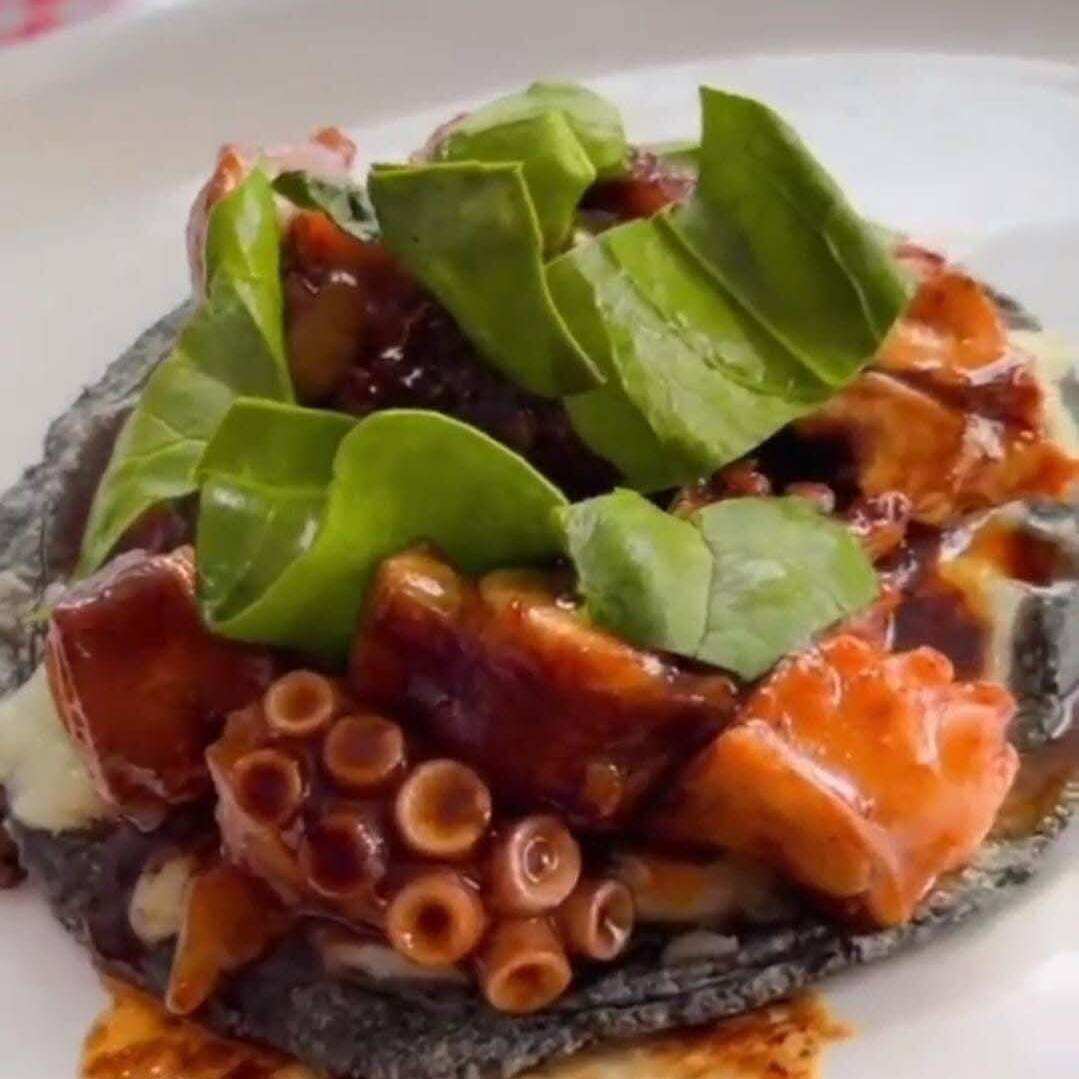Chorreada de Pulpo