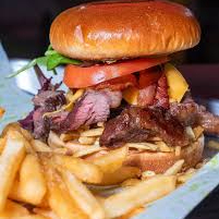 hamburguesa de barbacoa
