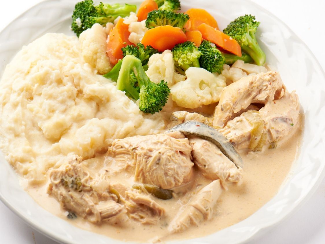 Pollo a la crema