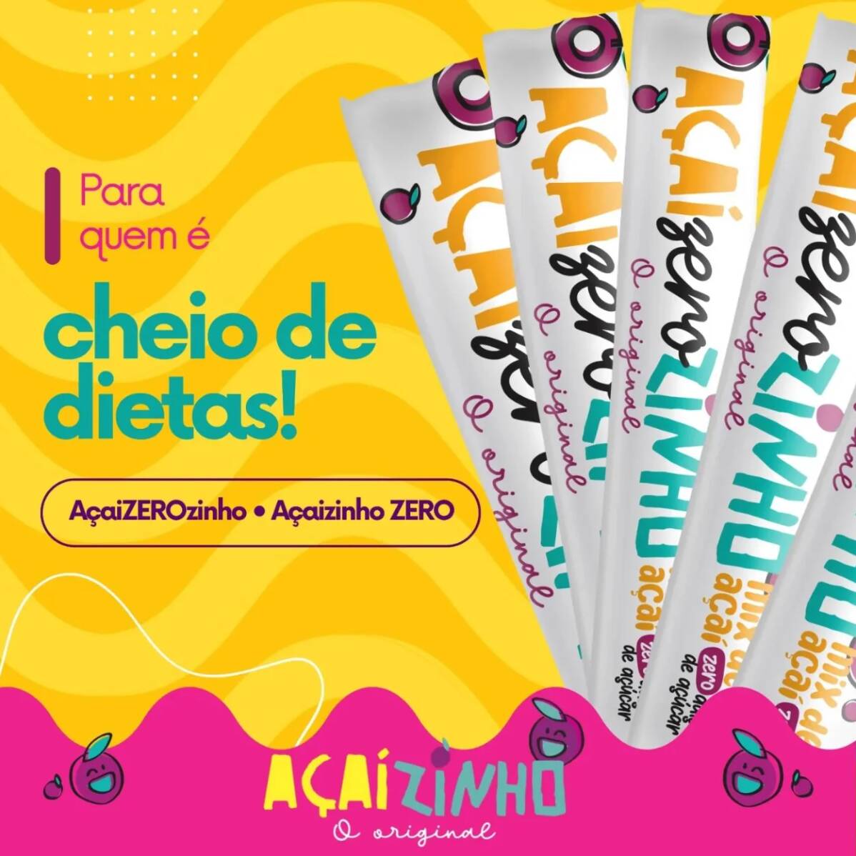 O AçaiZeroZinho é uma deliciosa combinação do mais puro açaí batido com banana e guaraná, sem nenhum açúcar adicionado. Mantendo o sabor autêntico e a cremosidade que você já conhece e adora, essa nova versão é perfeita para quem deseja controlar a ingestão de açúcares, sem comprometer o prazer de saborear um delicioso açaí.