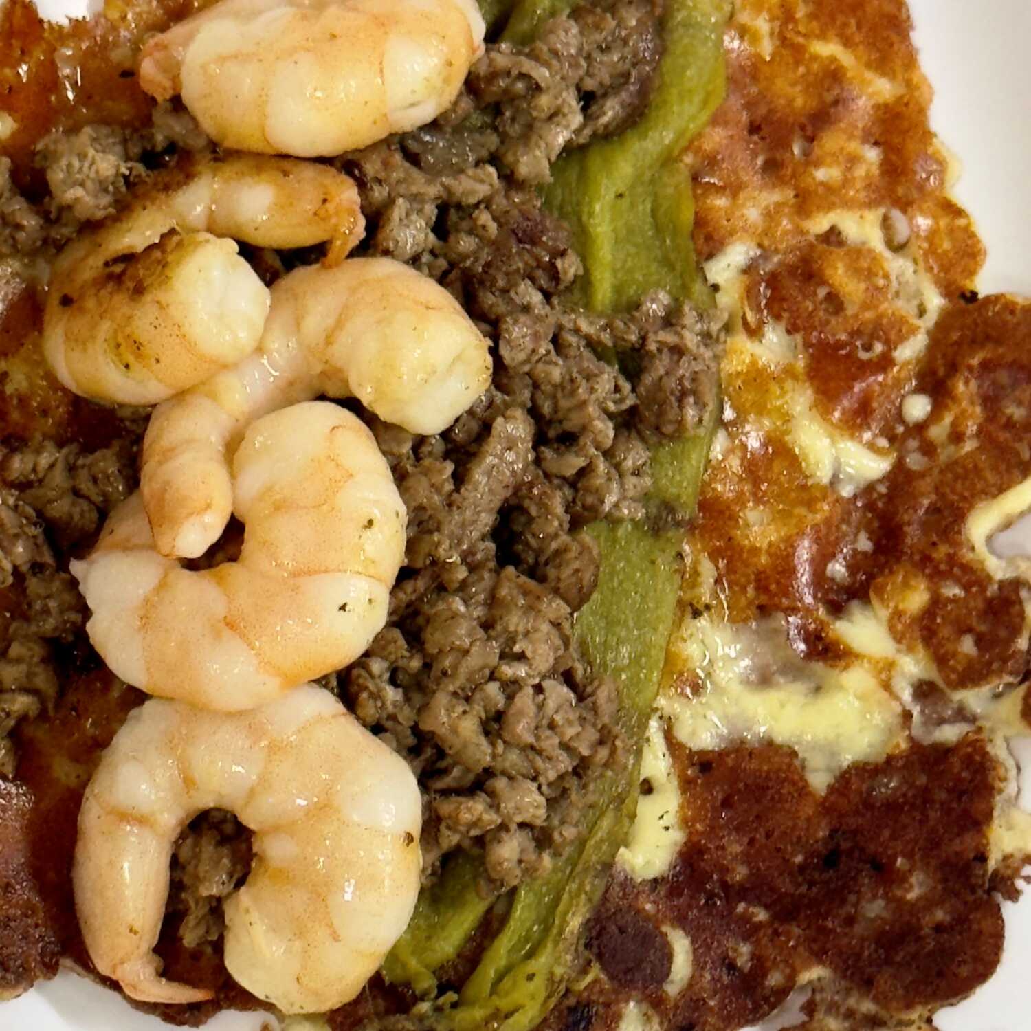 tacos del patron mixto solo costra