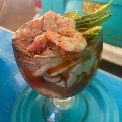 Camarón con Ostión