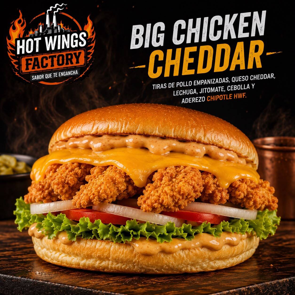 BIG CHICKEN CHEDDAR